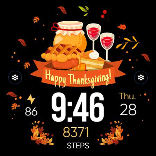 Thanksgiving Festive - Wear OS logo