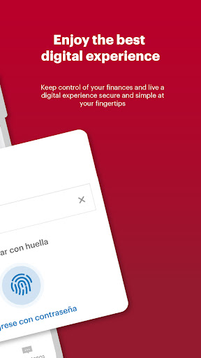 Screenshot of Banca Móvil BAC