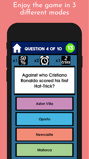Android application Messi VS Ronaldo - Quiz Game screenshort