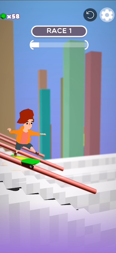 Skater Racing 3D Screen 3