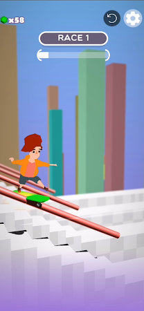 Game screenshot Skater Racing 3D apk download