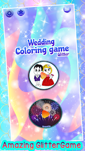 Wedding Glitter Coloring Pages 4 APK + Mod (Free purchase) for Android