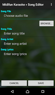 Midifun Karaoke Screenshot