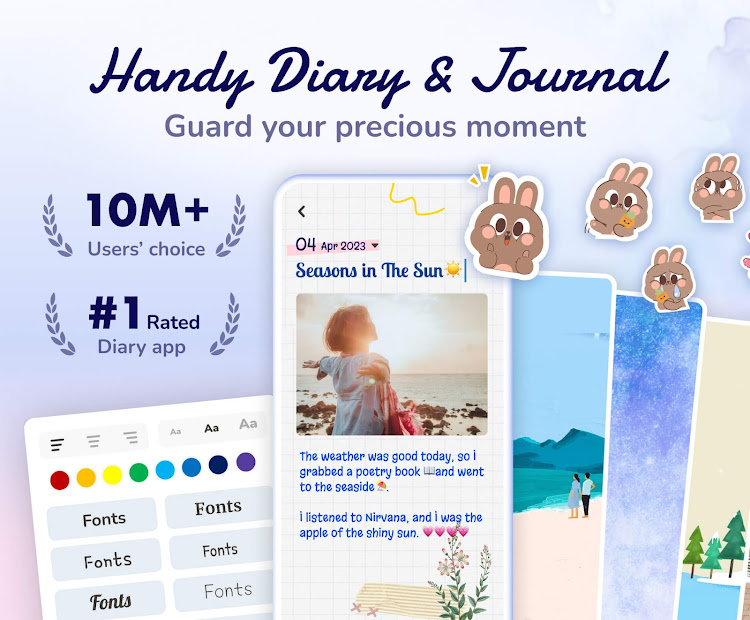 Diary with Lock: Daily Journal - 1.026.30.GP - (Android)