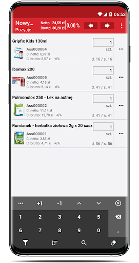 WAPRO Mobile Handlowiec Screen 3