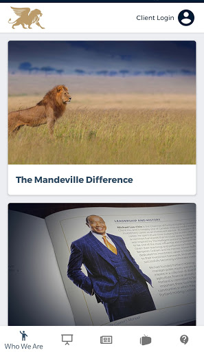 Android application Mandeville screenshort