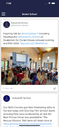 Ackworth School Screen 2