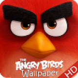 angry red wallpaper bird HD icon
