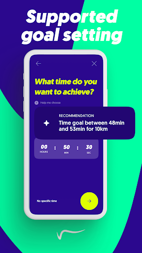 Android application Vortza - Running Training App screenshort