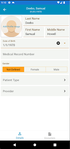 Android application WoundZoom Core screenshort