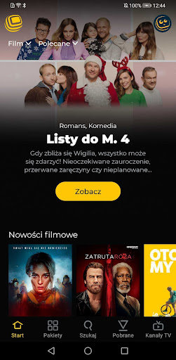 Android application Polsat Box Go screenshort