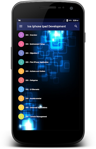 Android application Ios-Iphone-Ipad Development screenshort