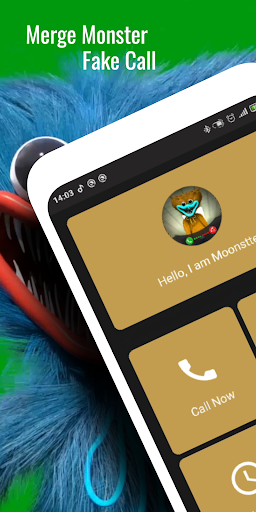 Android application Merge Monsters Fake Call Scary screenshort