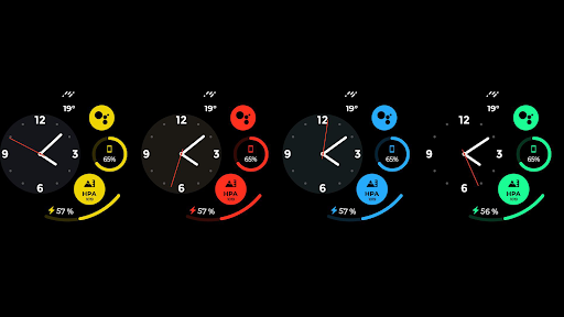 Night ver 52 - watch face screenshot 15