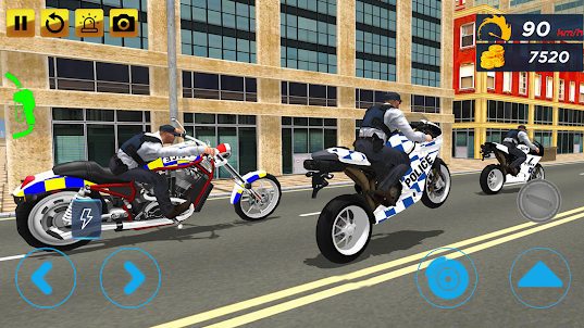 Cảnh sát Stunt Bike Simulator