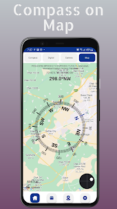 Digital Compass: Qibla Finder