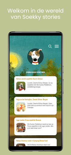 Android application Soekky Stories screenshort