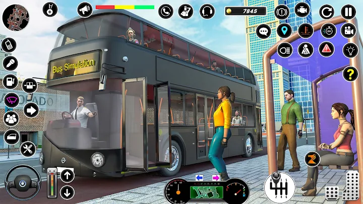 Luxury American Bus Simulator MOD