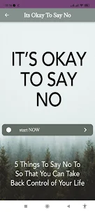 Its Okay To Say No