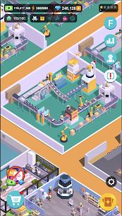 Super Factory-Tycoon Game Apk Mod for Android [Unlimited Coins/Gems] 4