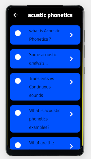 acustic phonetics Screen 2