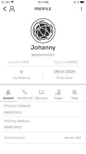 LP Mobile Employee Screen 3