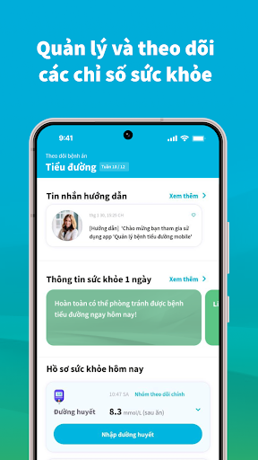 Android application Dr.Around for Diabetes screenshort