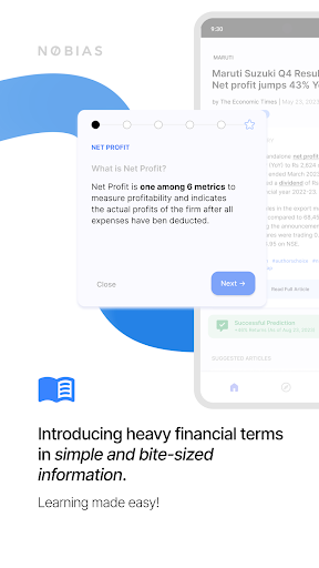Nobias DIY Finance Screen 2
