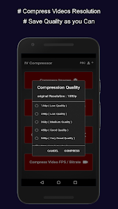 IV Compressor : Videos & Image