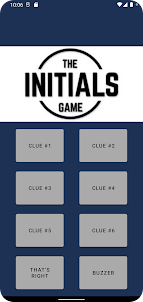 Initials Game Scoreboard