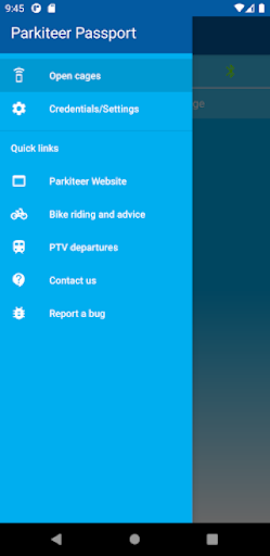 Parkiteer Passport Screen 2