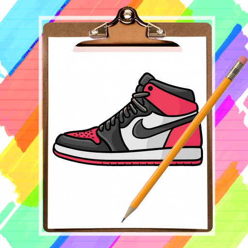 How to Draw Sneakers Easy