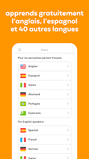 Duolingo-Apprendre des langues Capture d'écran