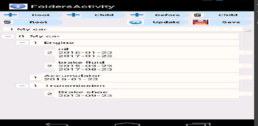 Advanced Info System - Android Screen 2