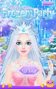 Princess Salon: Frozen Party Screenshot