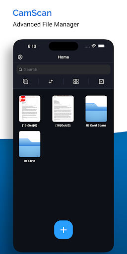Android application PDF Scanner, OCR, e-Sign, QR screenshort