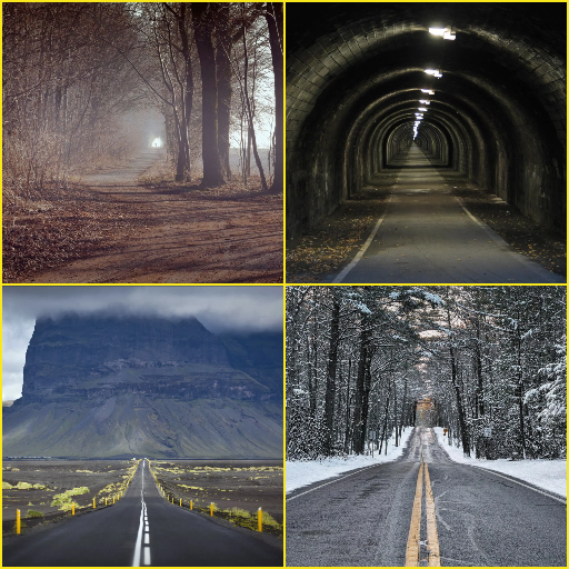 Path, Road, Street, Tunnel Wallpapers