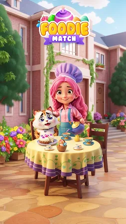 Game screenshot Foodie Match: Merging Puzzles mod apk