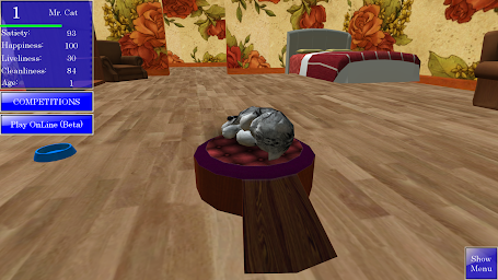 Cute Pocket Cat 3D