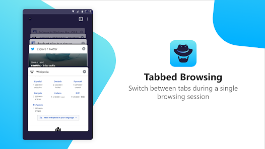 Captura 16 Private Browser Care android
