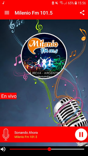 Milenio Fm 101.5 Screen 2