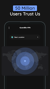 Guardilla VPN: Secure Fast VPN 13611 APK + Mod (Unlimited money) إلى عن على ذكري المظهر