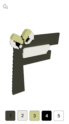 Alphabets Lore Voxel 3D Color Screen 2