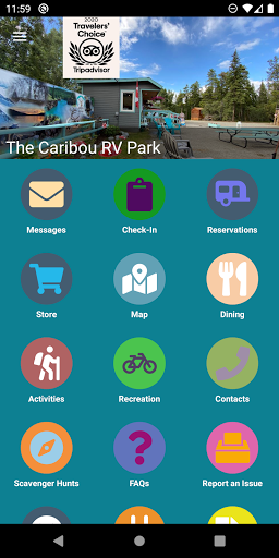 Android application Caribou RV Park screenshort