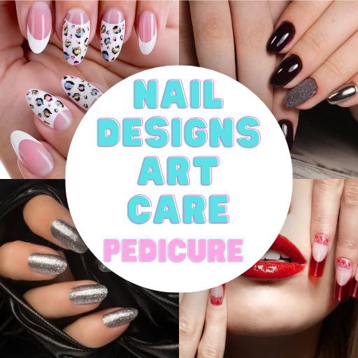Nail designs-Nail Art-Pedicure logo
