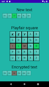 Playfair Cipher Encryption