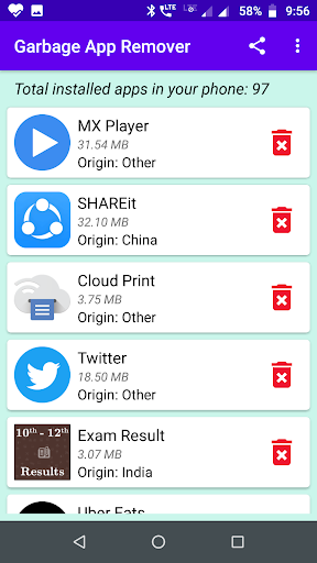 Garbage App Remover Screen 2