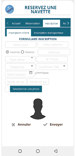 Bangui Navette Screen 3