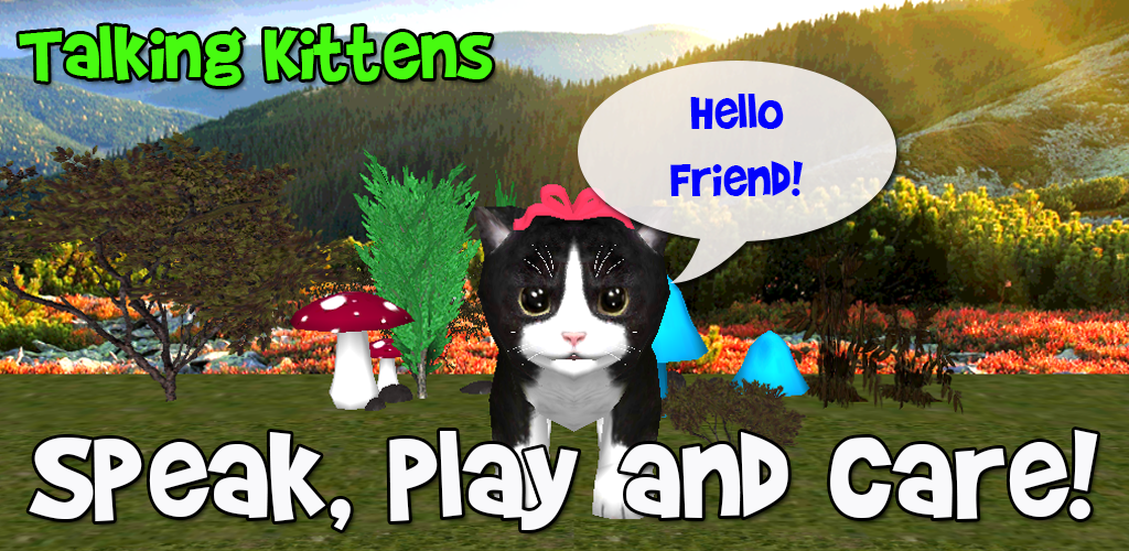 Talking baby cat история. Daily Kitten : виртуальный кот. Lucy the Virtual Kitty Cat.