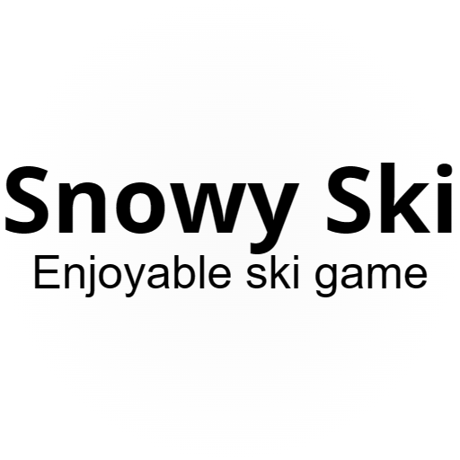 Snowy Ski